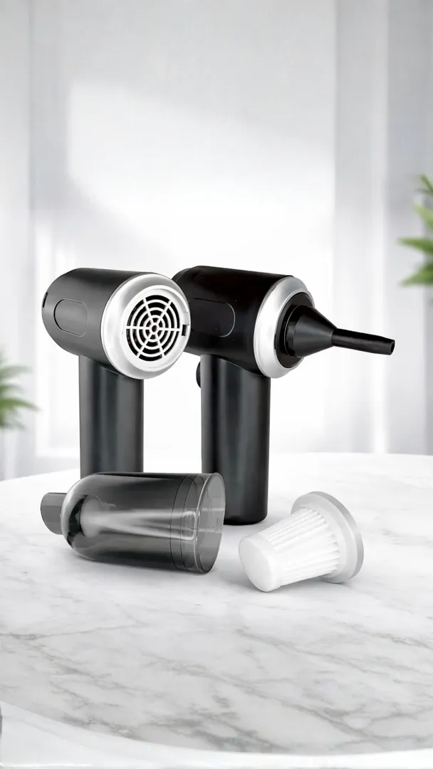 Aspirador Portatil Sem Fio Automotivo Recarregavel Premium 3 em 1 5