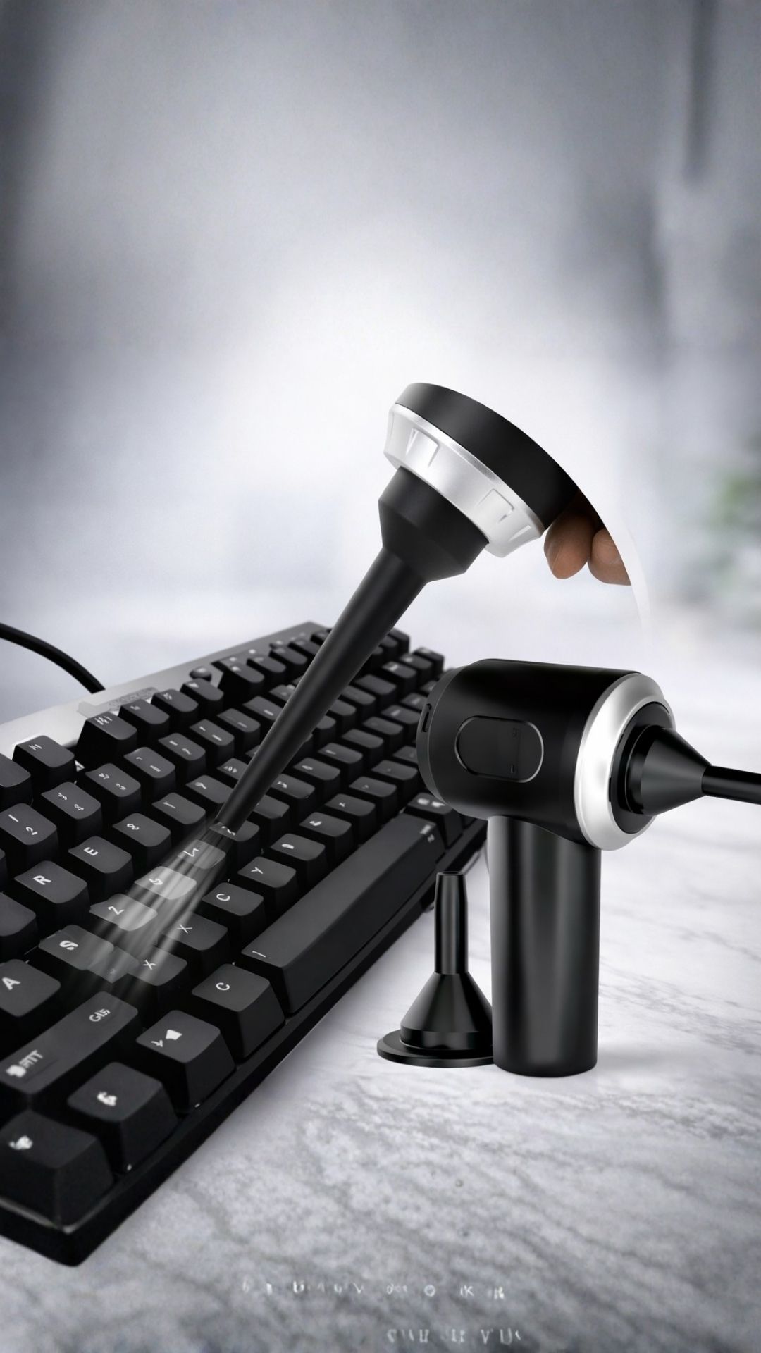 Aspirador Portatil Sem Fio Automotivo Recarregavel Premium 3 em 1 5