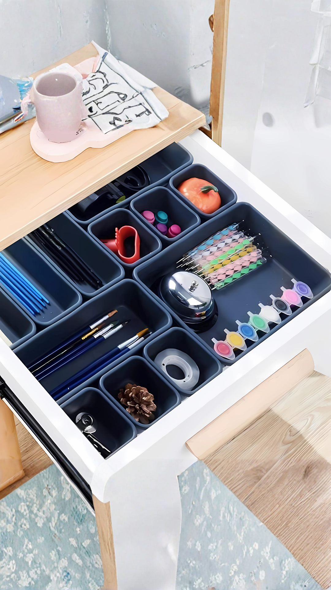 Conjunto Organizador Modular De Gavetas 7