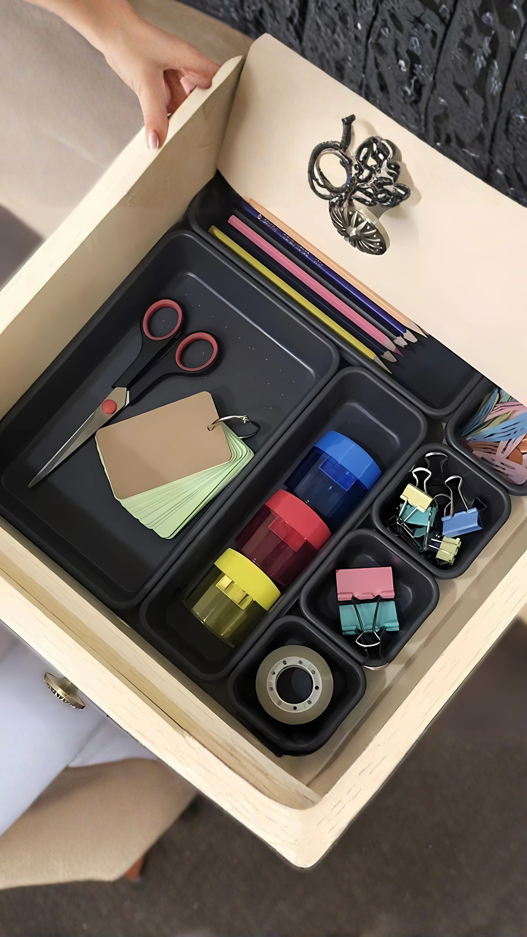 Conjunto Organizador Modular De Gavetas 6