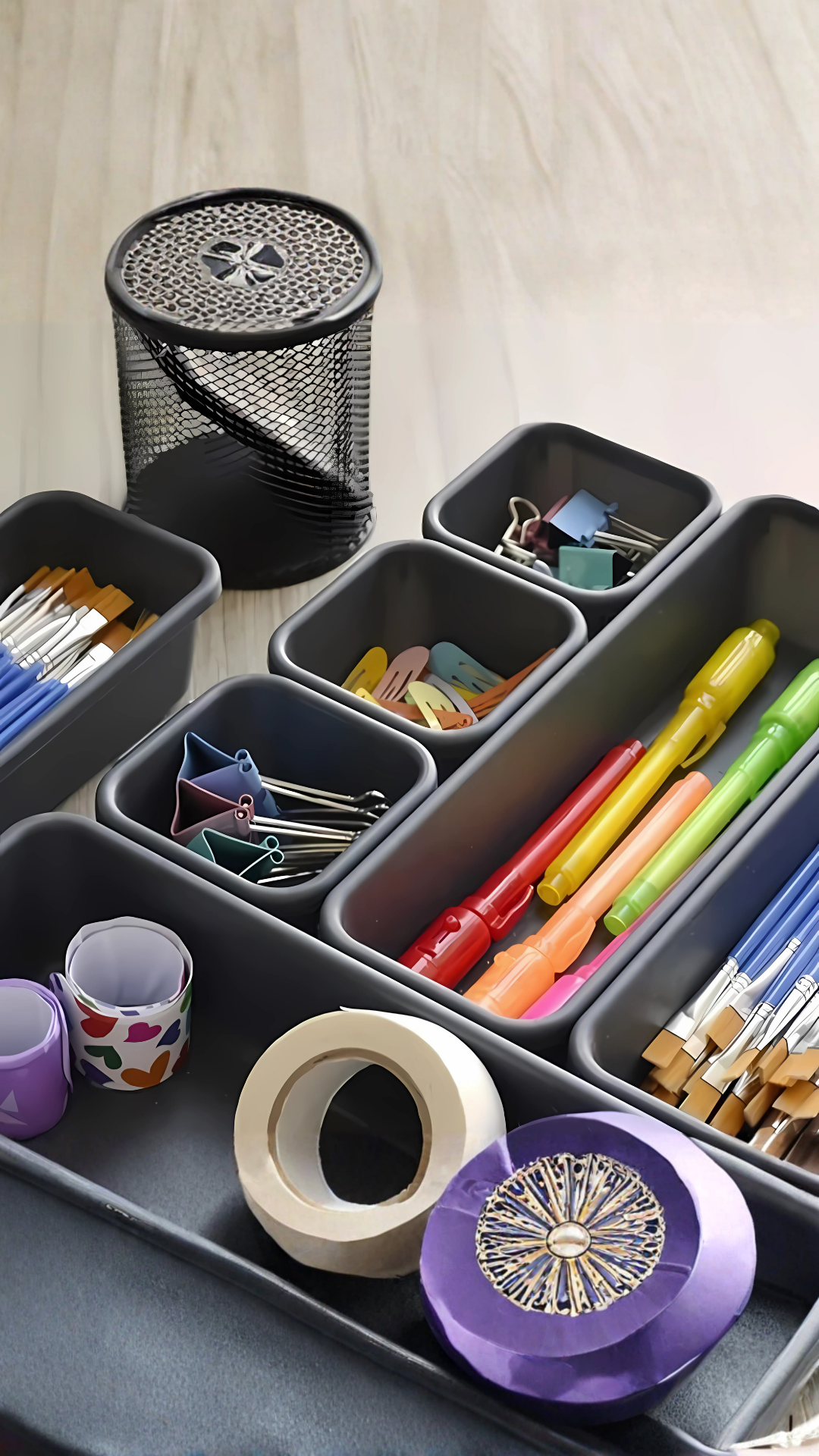 Conjunto Organizador Modular De Gavetas 5