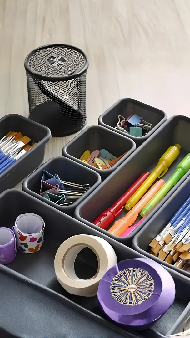 Conjunto Organizador Modular De Gavetas 5
