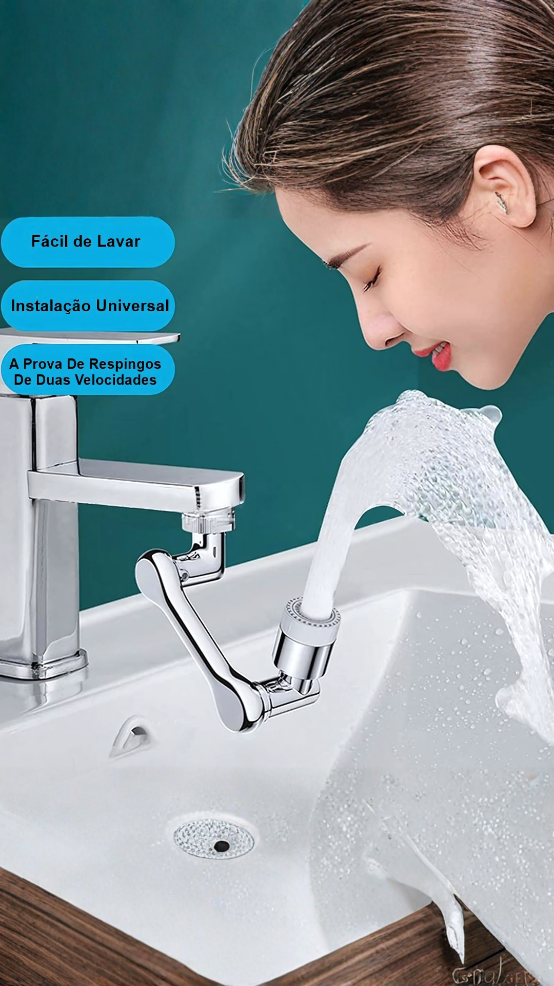 Adaptador Extensor Torneira Rotativa Universal 6