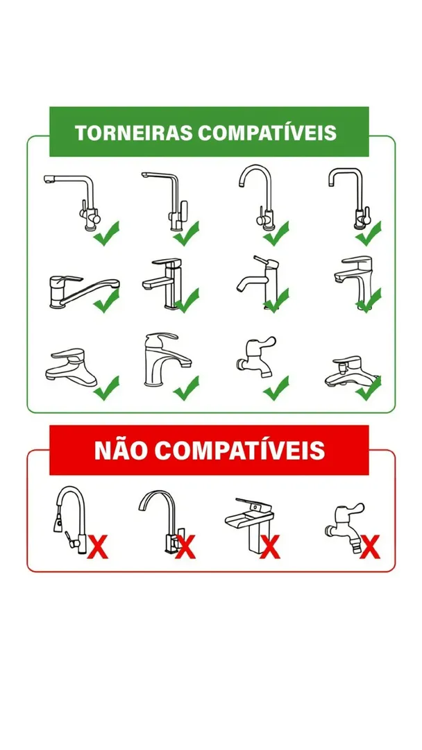 Adaptador Extensor Torneira Rotativa Universal 7