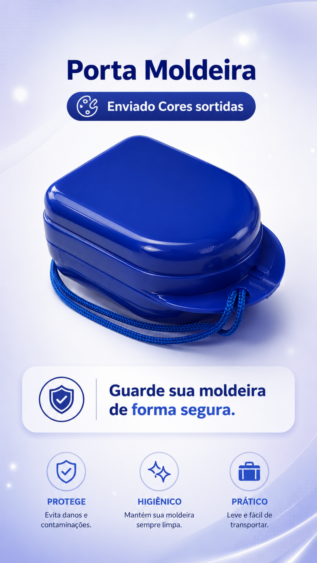 Kit Clareador Dental Whiteness Simple FGM com 2 Seringas + Moldeira 6