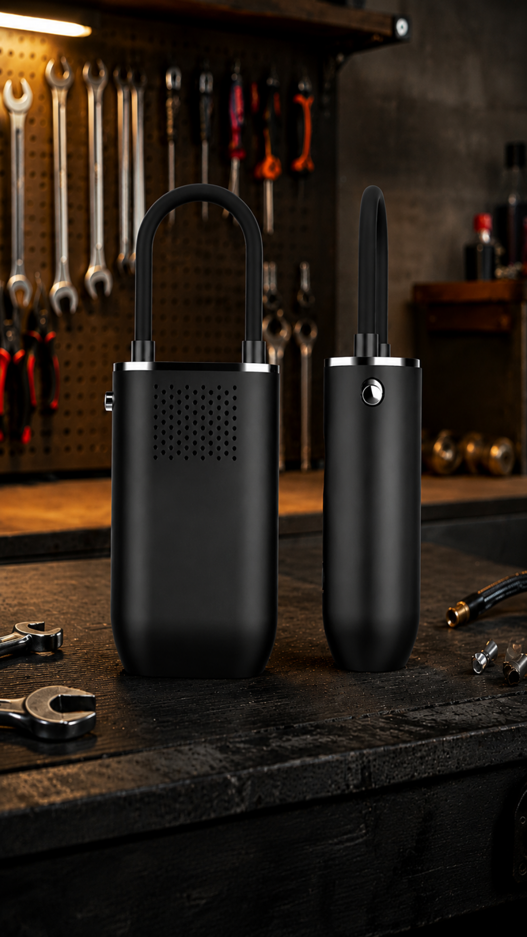 Calibrador Compressor Digital Portátil Sem Fio para Carro, Moto e Bicicleta 9