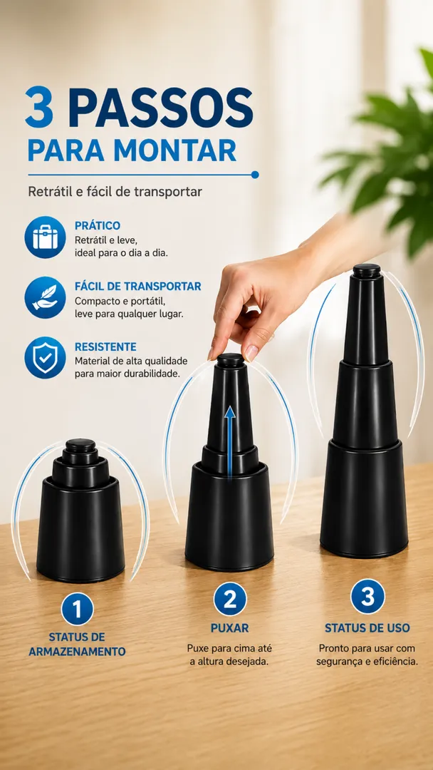 Ventilador Espanta Moscas Portátil para Mesa e Cozinha 7