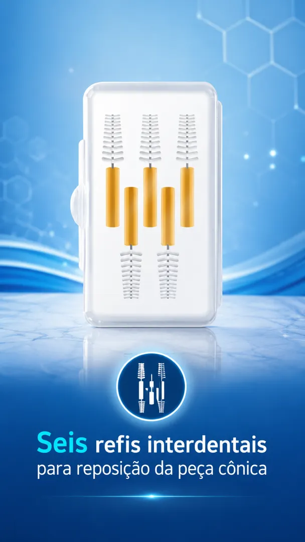 Kit Interdental Orto Dentalclean para Aparelho Ortodôntico 8