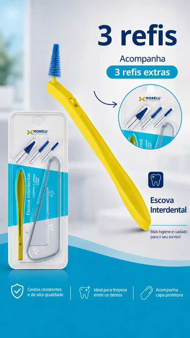Kit Ortodôntico Completo para Aparelho Fixo com Cera e Fio Dental 4